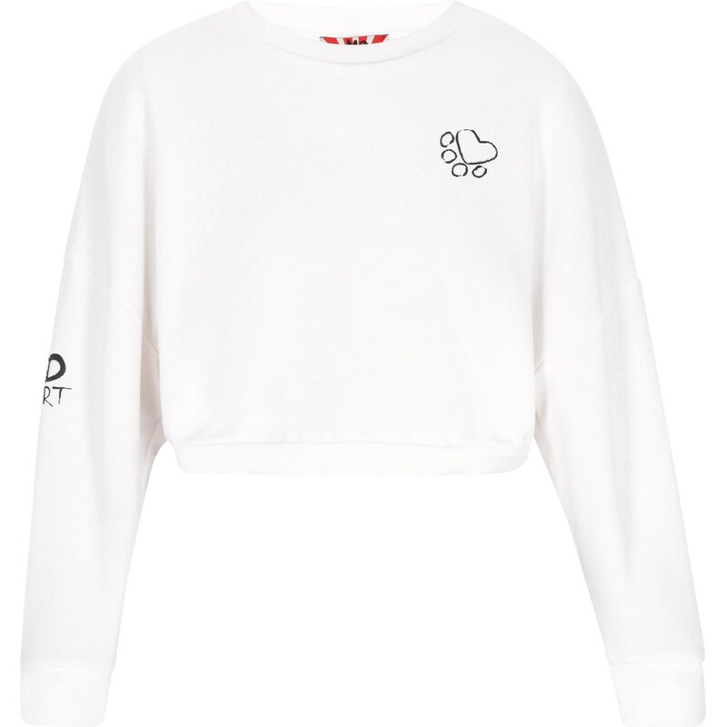 myMo ROCKS Mikina Comfy čierna / biela 65649406