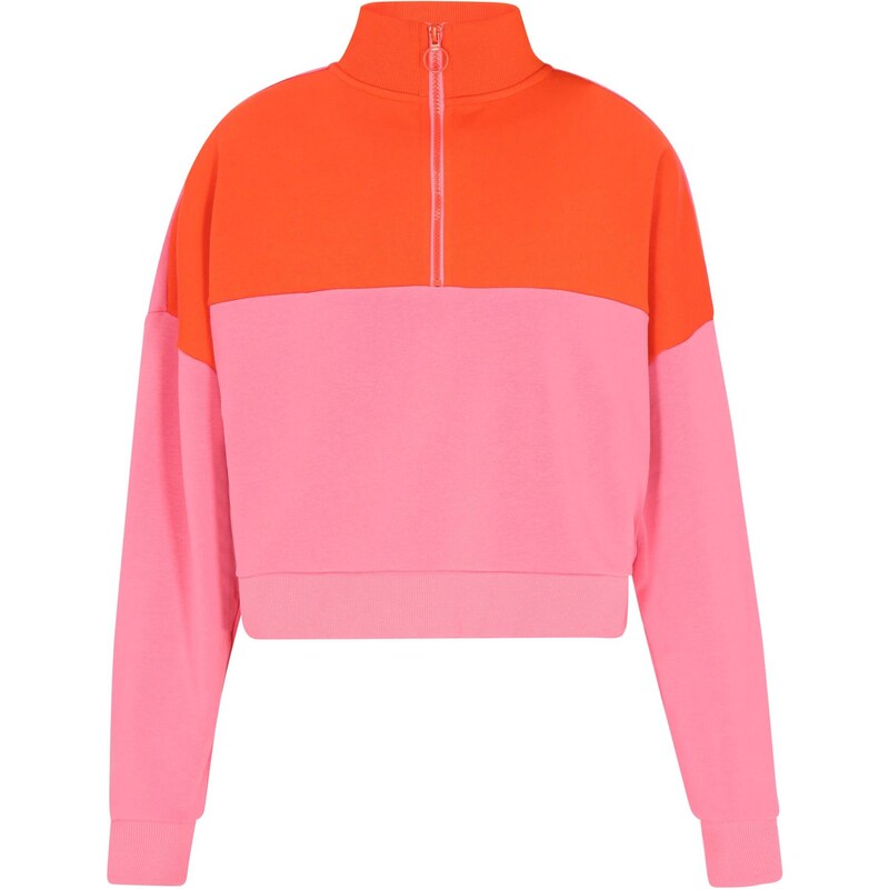 myMo ATHLSR Mikina Comfy homárová / svetloružová 65649469