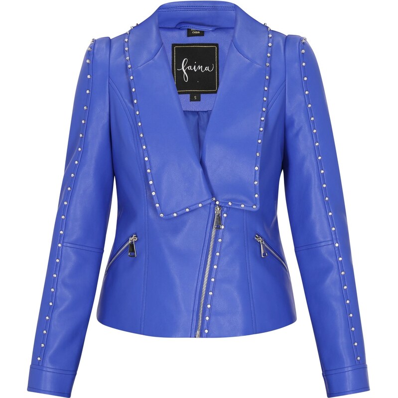 faina Prechodná bunda Fashion Look modrá 64907066