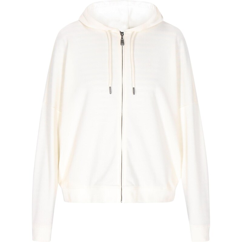 DreiMaster Maritim Tepláková bunda Maritim šedobiela 65876642