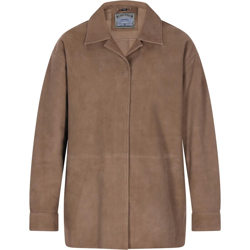 DreiMaster Vintage Prechodná bunda Vintage tmavohnedá 65649663