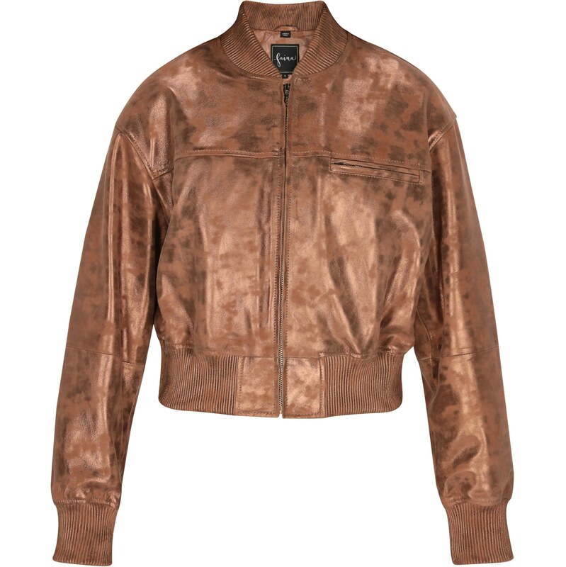 faina Prechodná bunda karamelová 65649665