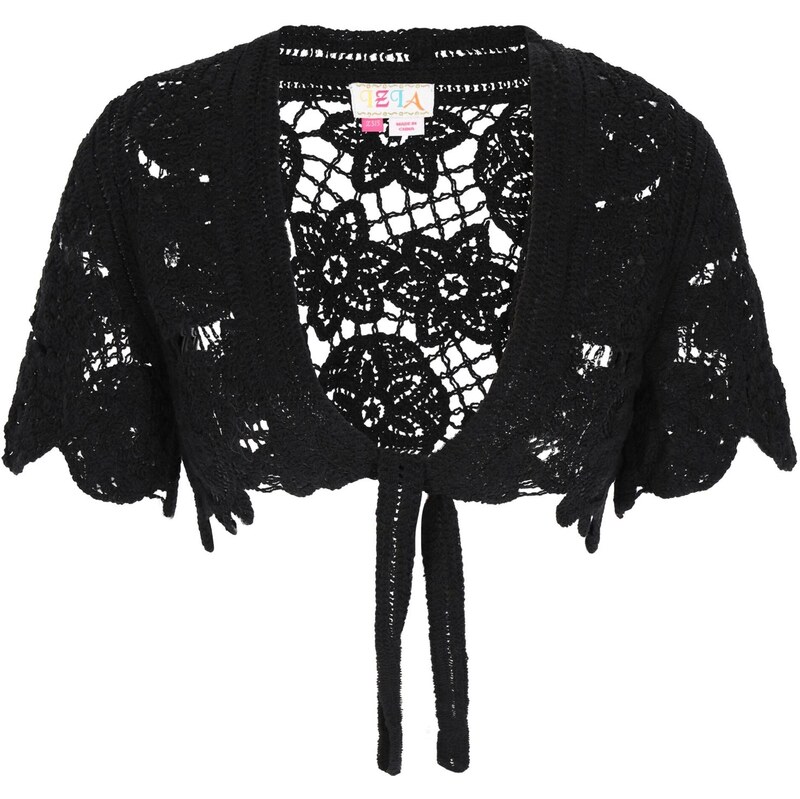 IZIA Bolero Spring Summer čierna 65876678