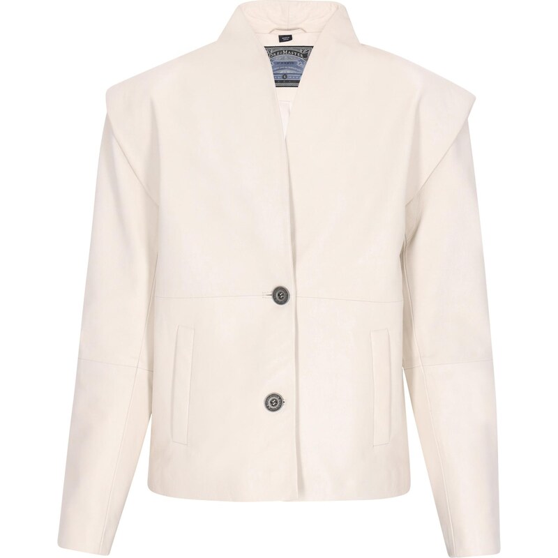 DreiMaster Vintage Prechodná bunda biela ako vlna 65649701