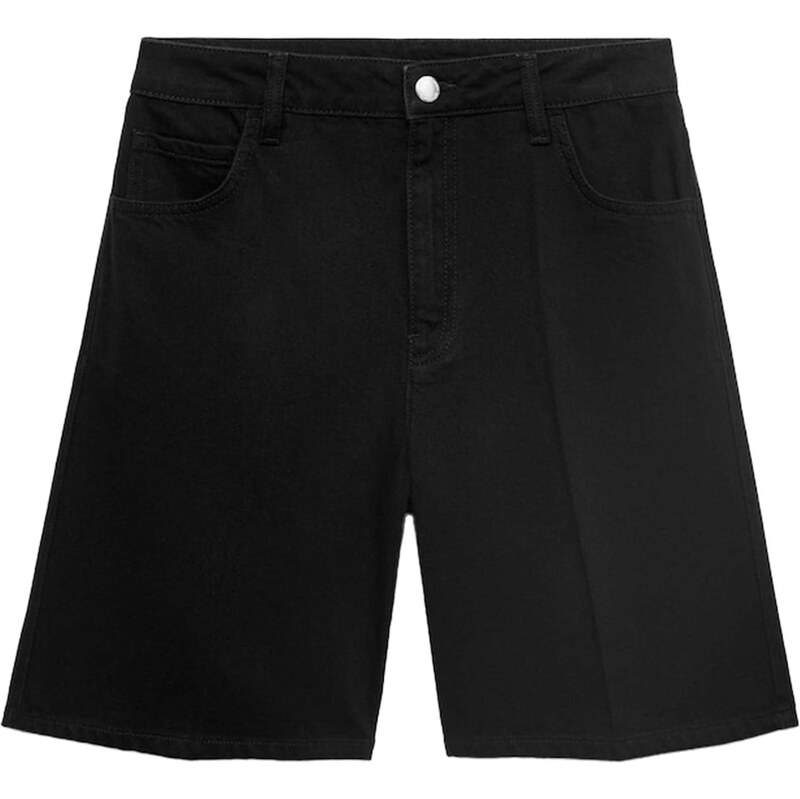 MANGO Džínsy CAMILLA čierna 65138408