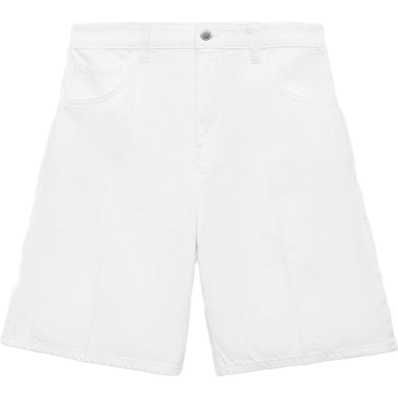 MANGO Džínsy CAMILLA biely denim 65730990