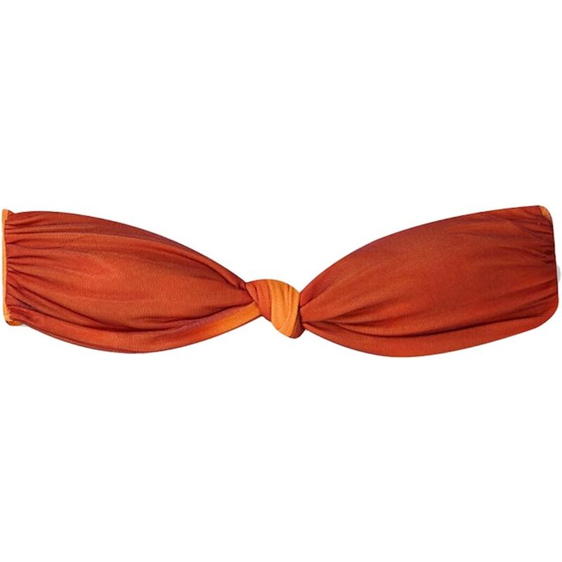Bershka Bikinový top oranžová / mandarínková 65654521