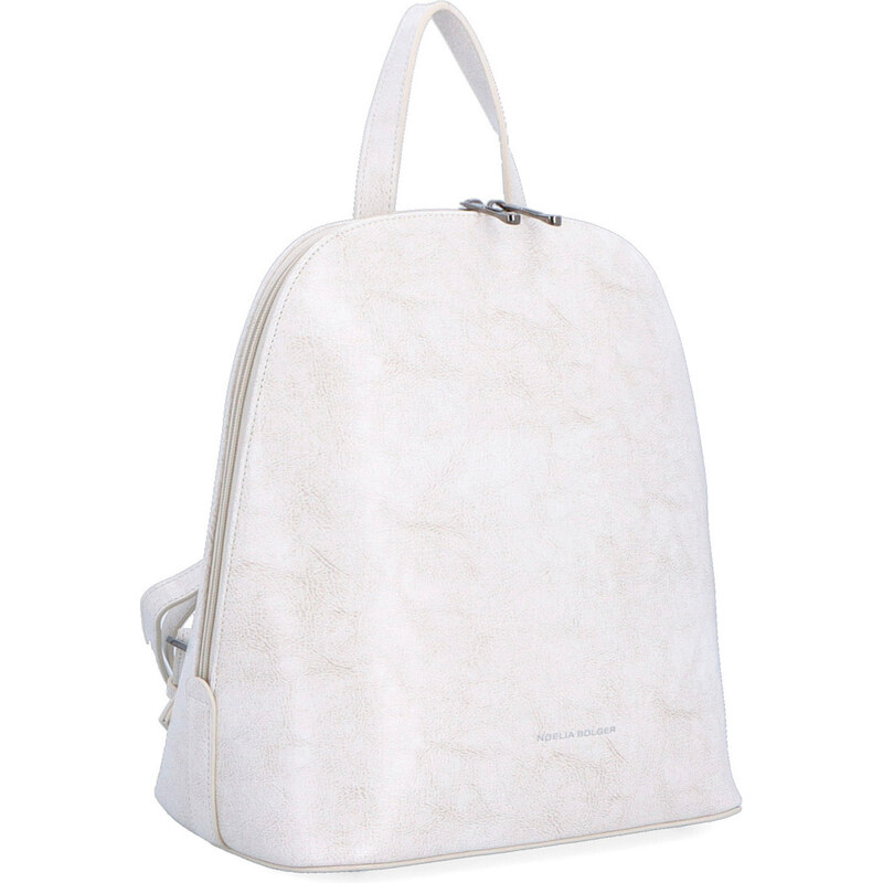 Kožený batoh Noelia Bolger biela NB 0045 OW 64019870