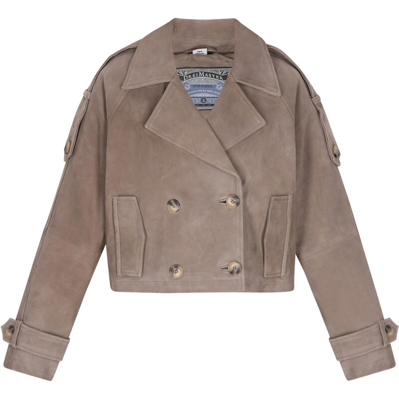DreiMaster Vintage Prechodná bunda tmavošedá 65694072