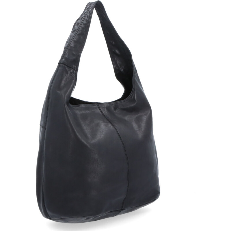 Kožená kabelka cez rameno Noelia Bolger čierna NB 2077 C 64020150