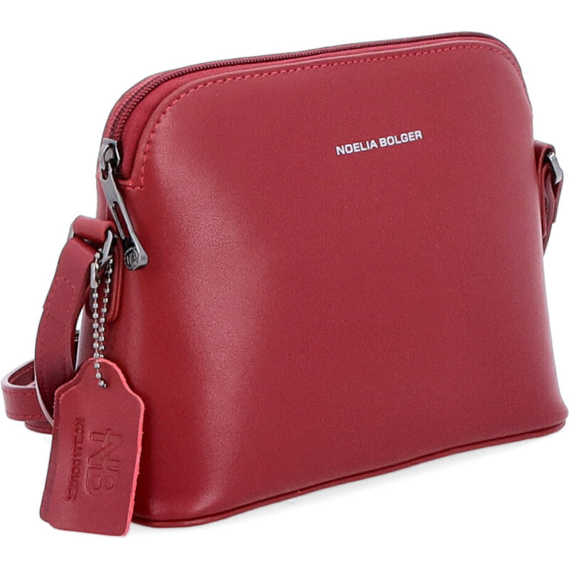Kožená kabelka crossbody Noelia Bolger vínová NB 0096 BO 64020240