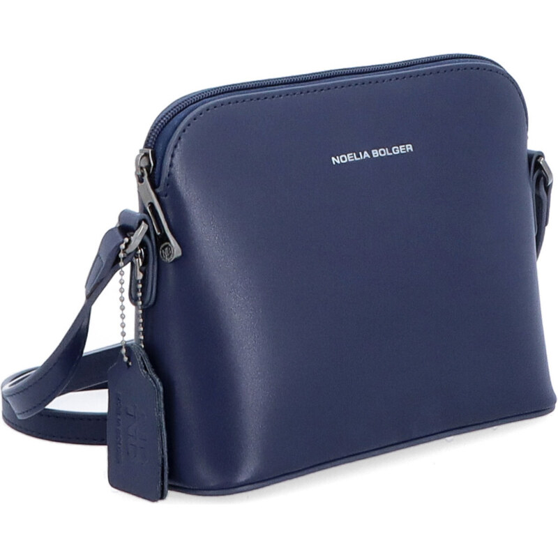 Kožená kabelka crossbody Noelia Bolger modrá NB 0096 TM 64020239