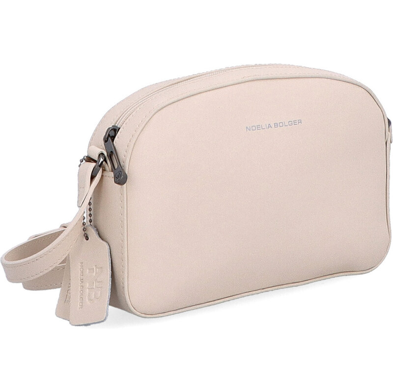 Kožená kabelka crossbody Noelia Bolger béžová NB 0099 BE 64020253