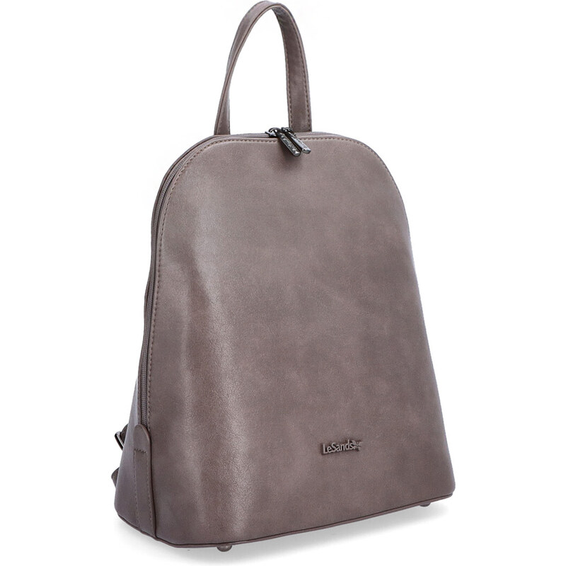 Mestský batoh zo syntetickej kože Le Sands taupe 7700 T 64020263