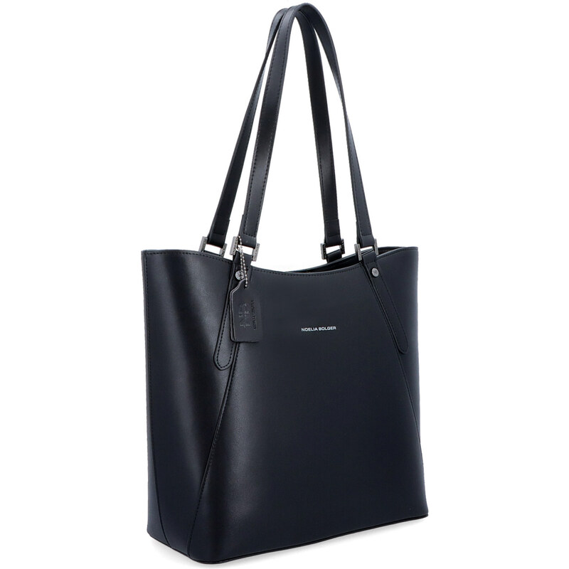 Kožená kabelka cez rameno Noelia Bolger čierna NB 0098 C 64020265