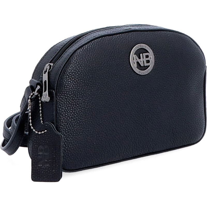 Kožená kabelka crossbody Noelia Bolger čierna NB 3013 C 64020281