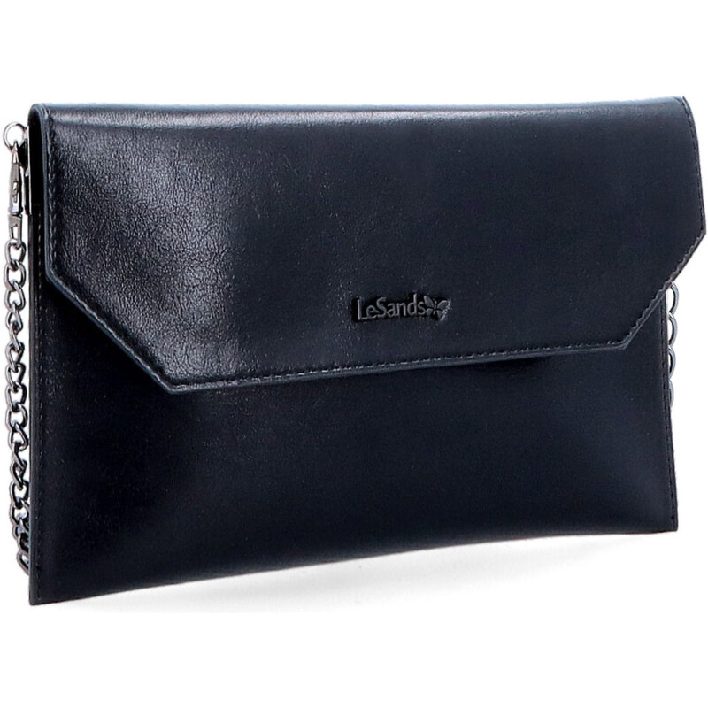 Kabelka zo syntetickej kože do ruky Le Sands čierna 7711 C 64020313
