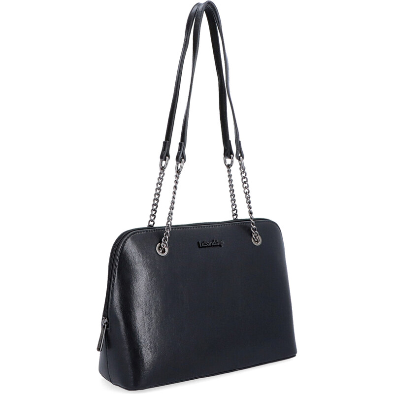 Kabelka zo syntetickej kože cez rameno Le Sands čierna 7715 C 64020326