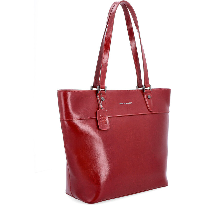 Kožená kabelka cez rameno Noelia Bolger červená NB 0076 TCV 64020469