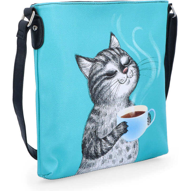 Kabelka zo syntetickej kože crossbody Indee multicolor 9300 49 C 64020487