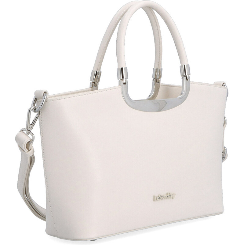 Kabelka zo syntetickej kože do ruky Le Sands béžová 7713 BE 64020642
