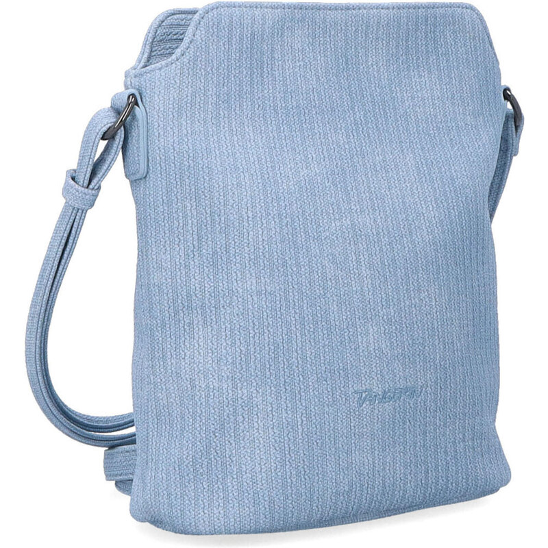 Kabelka zo syntetickej kože crossbody Tangerin modrá 7013 SM 64020655