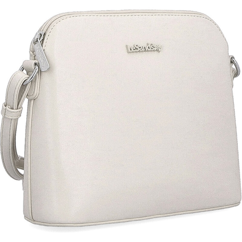 Kabelka zo syntetickej kože crossbody Le Sands béžová 7712 BE 64020882