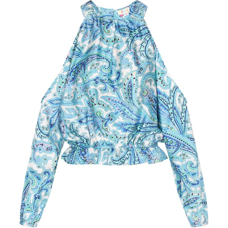 IZIA Blúzka Spring Summer modrá / tyrkysová / svetlomodrá / biela 65677887