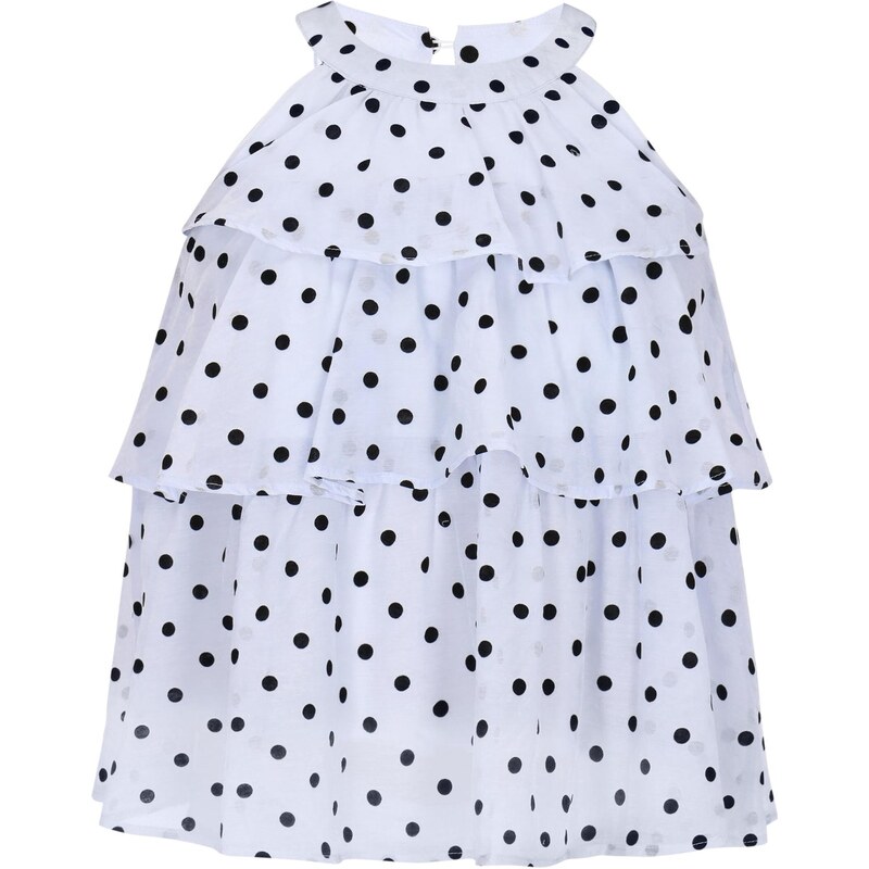 faina Blúzka Fashion Look pastelovo modrá / čierna 65833752