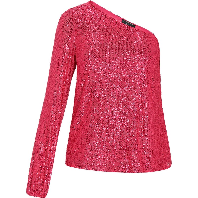 faina Blúzka Fashion Look tmavoružová 65809696