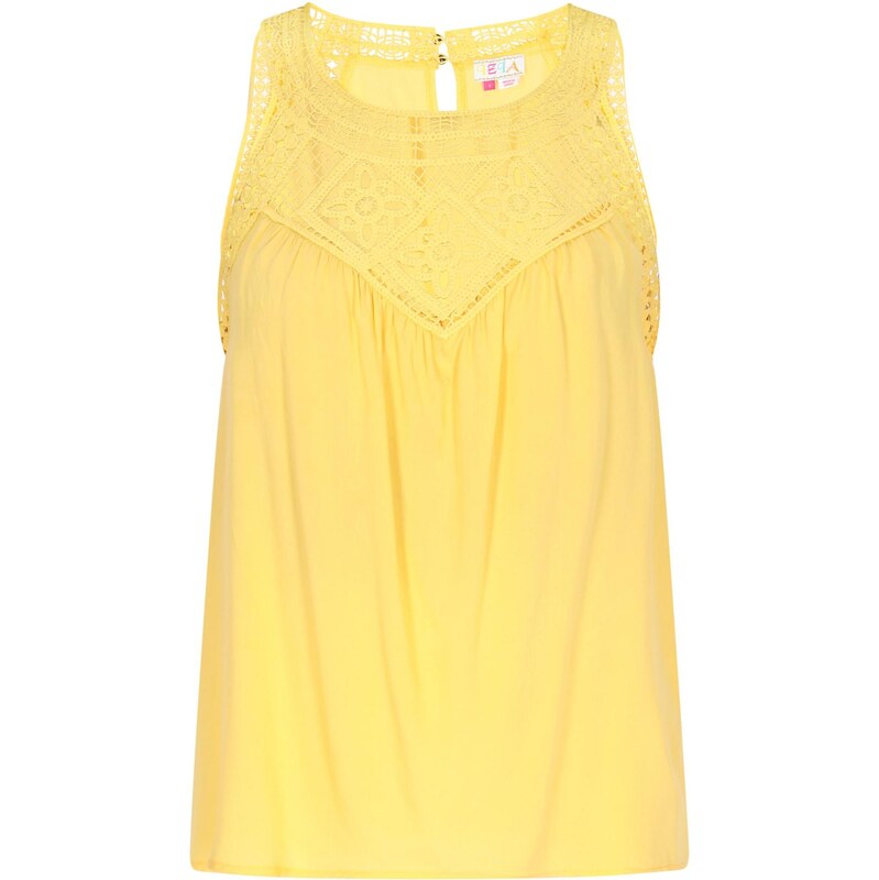 IZIA Top Boho žltá 65877802