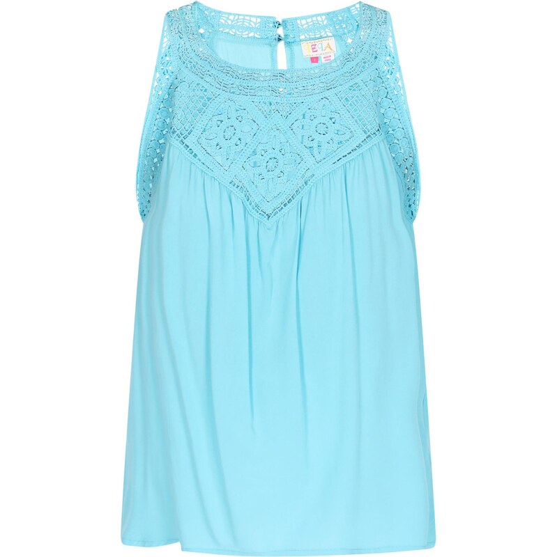 IZIA Top Boho tyrkysová 65877804