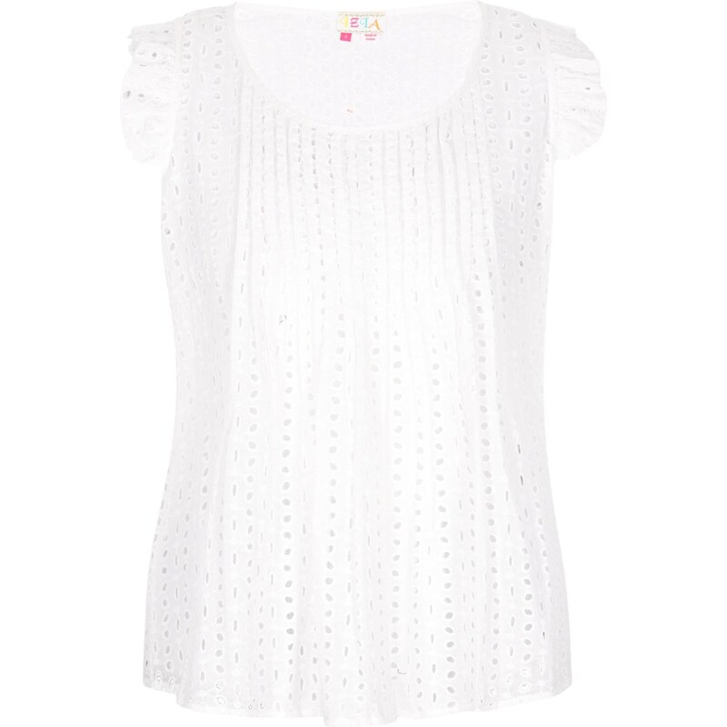 IZIA Top Boho biela 65877813