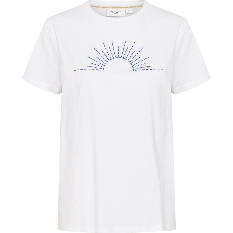 SAINT TROPEZ Tričko SZKanva modrá / biela 64174072