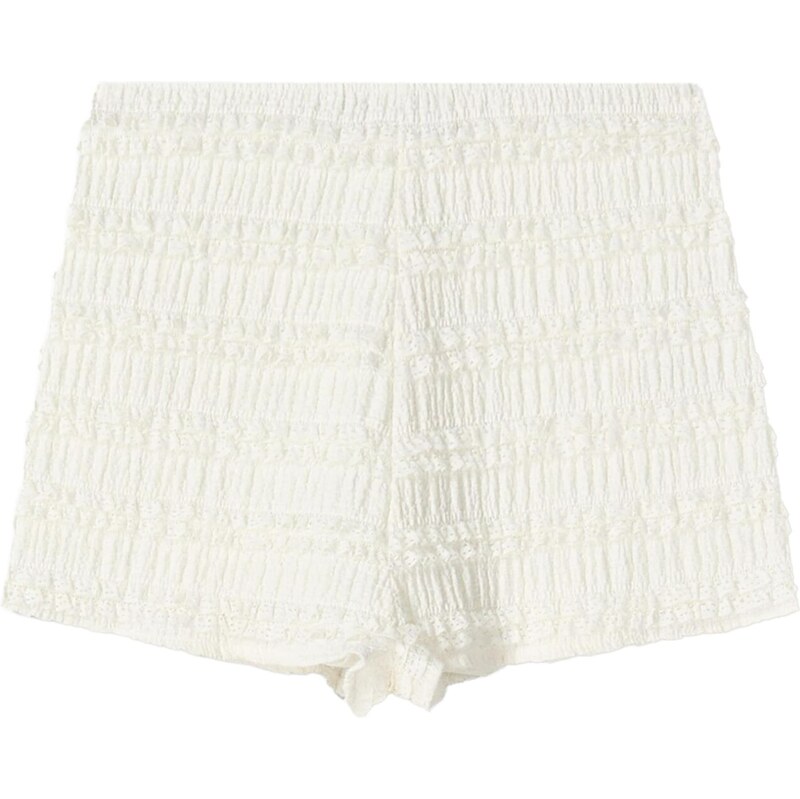 Bershka Nohavice šedobiela 64575608