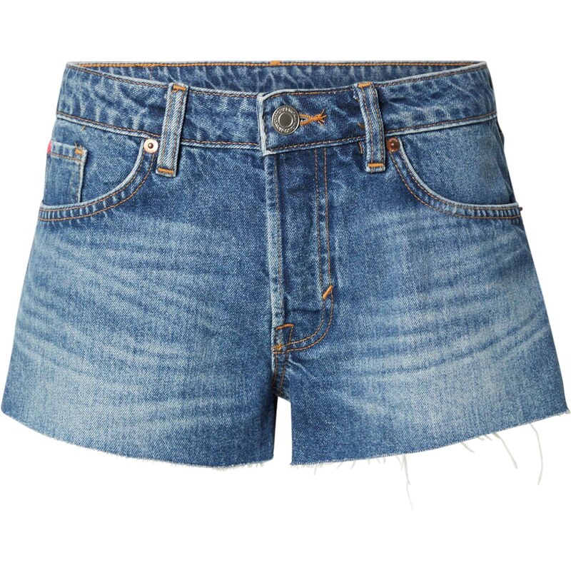 Monki Džínsy modrá 65905479