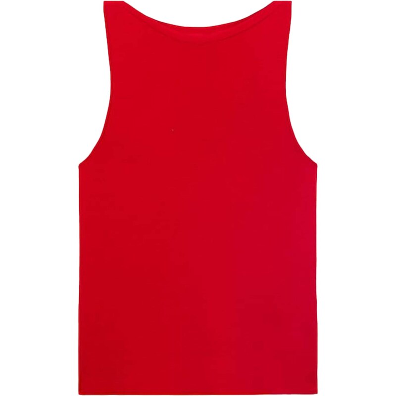 MANGO Vyšívaný top SUENYO červená 65905480