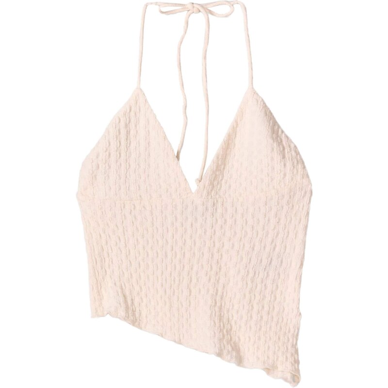 Bershka Top nebielená 66008231