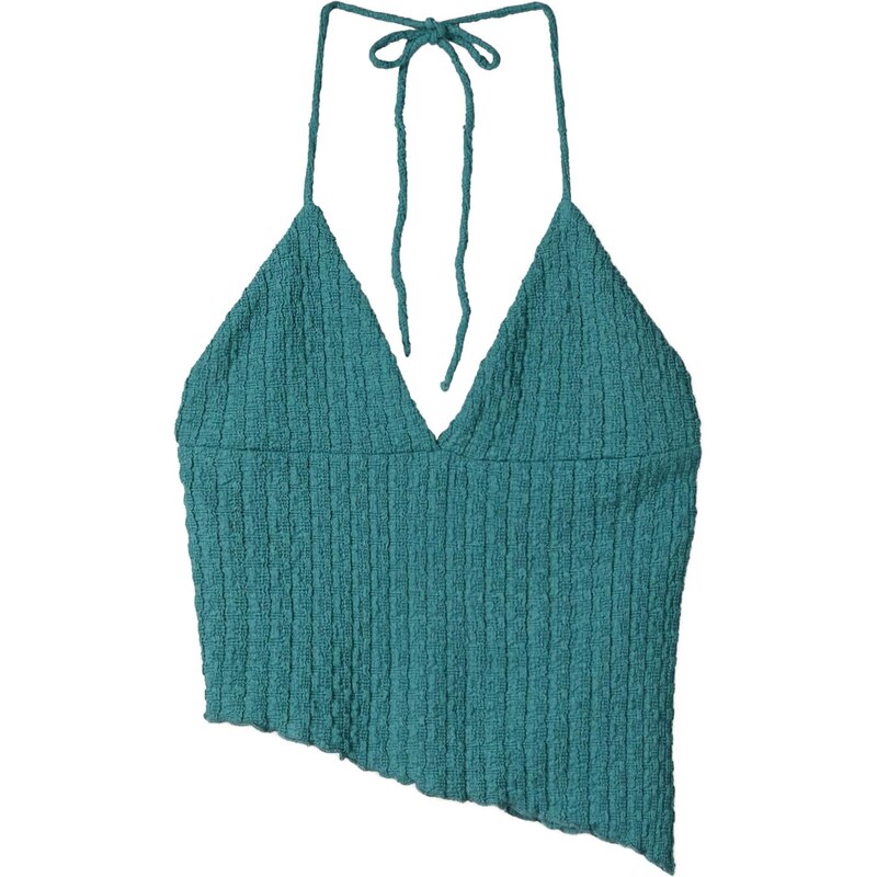 Bershka Top smaragdová 66008230