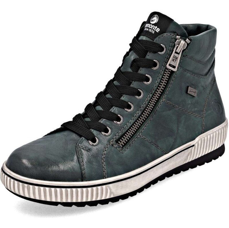 RIEKER Dámska členková obuv REMONTE D0772-54 zelená W5 64028135