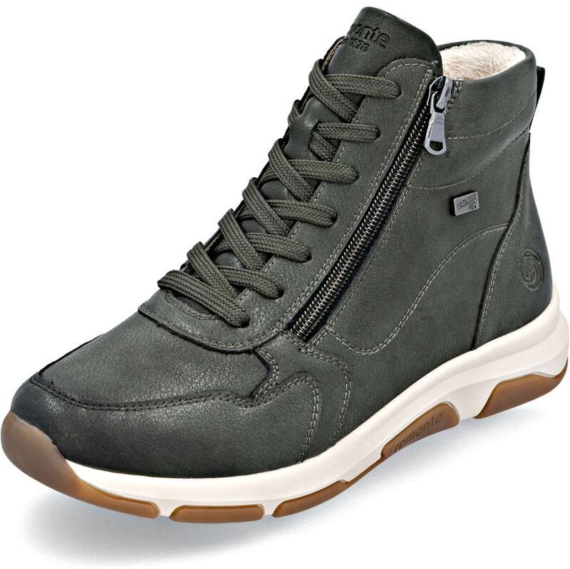 RIEKER Dámska členková obuv REMONTE D1S71-52 zelená W5 64028137