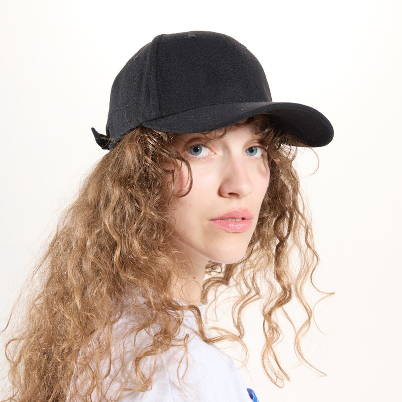 Vlnka Vlnená šiltovka Merino Woolee Capsule čierna 64029210