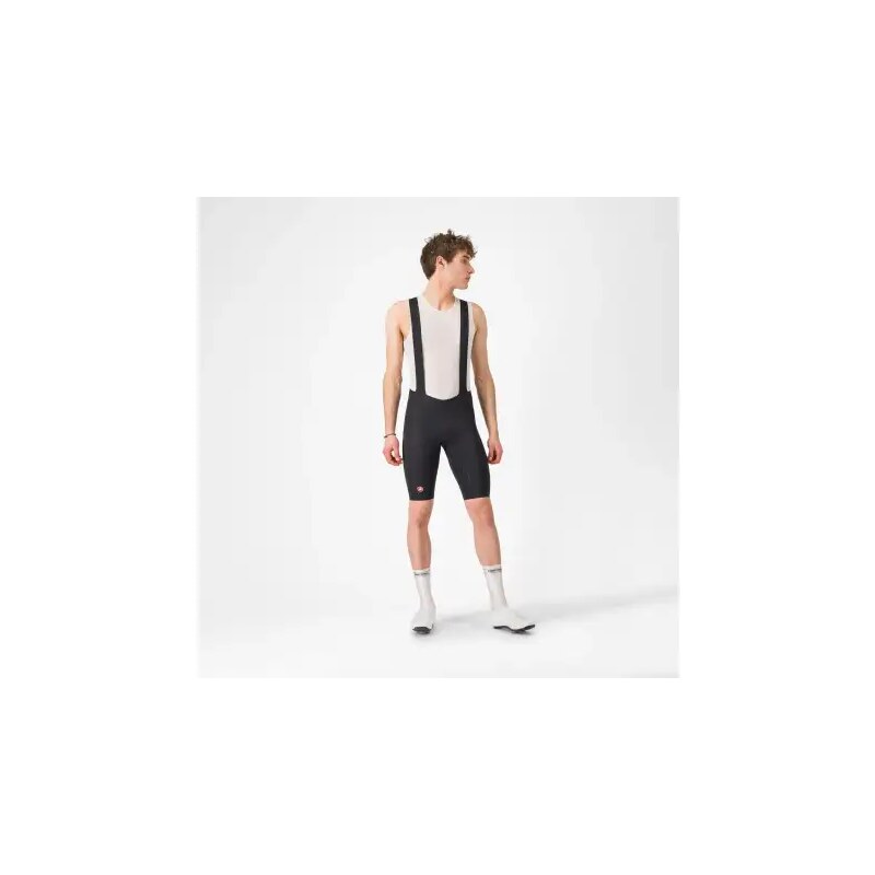 E-shop Castelli Free Aero Race pánske kraťasy s vložkou a trakmi Black