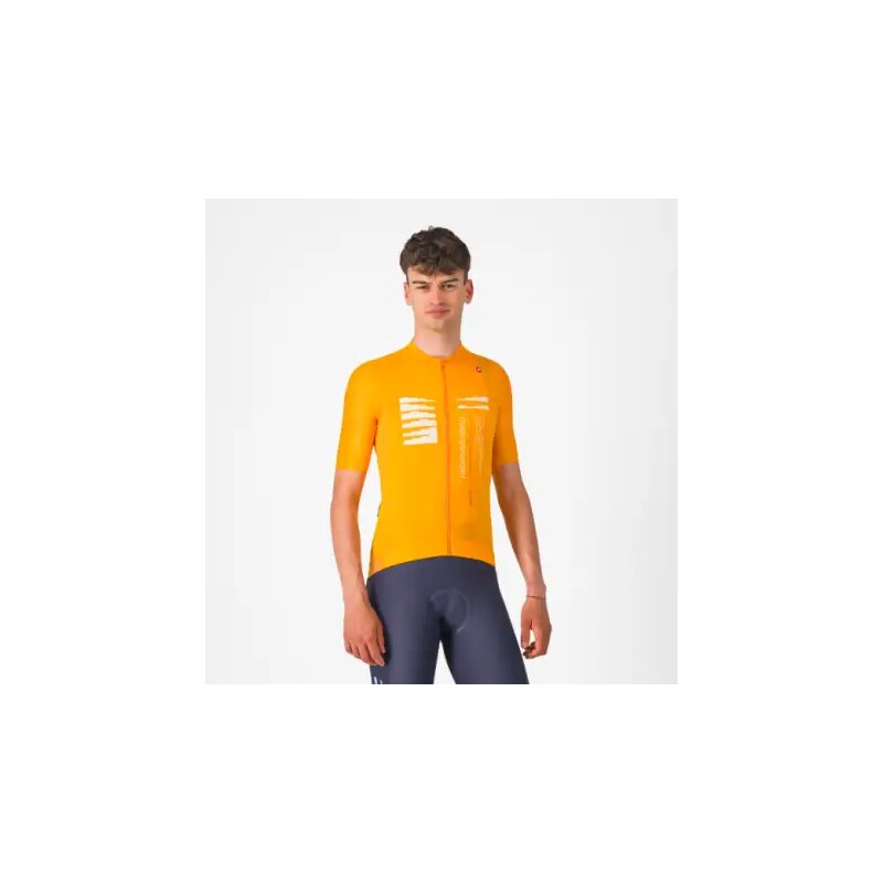 E-shop Castelli Espresso R-A/D pánsky dres krátky rukáv Vivid Orange