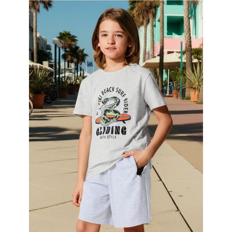 Sinsay - Kraťasy - svetlošedá 65758431