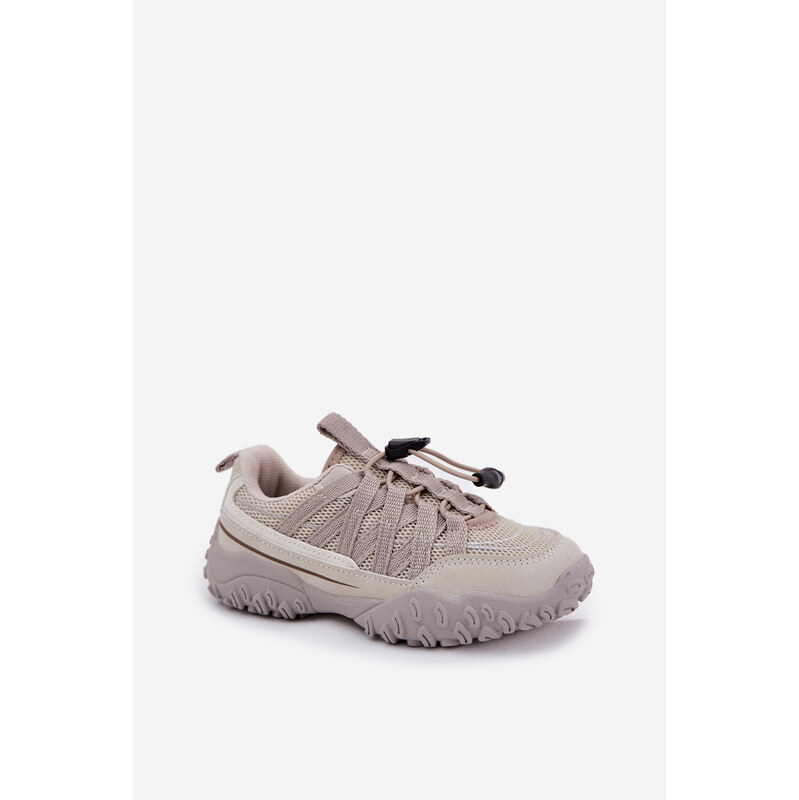 Boto Detské Tenisky So Šnúrkou Svetlo Béžové Nanelita 64694278