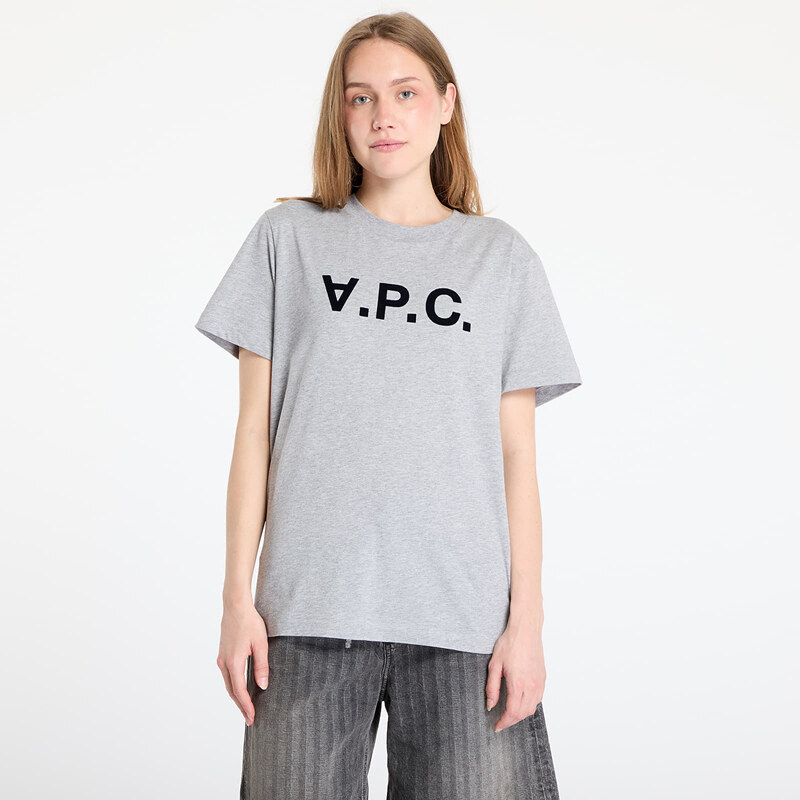 Tričko A.P.C. Standard Grand Vpc T-Shirt UNISEX Gray L 64025969
