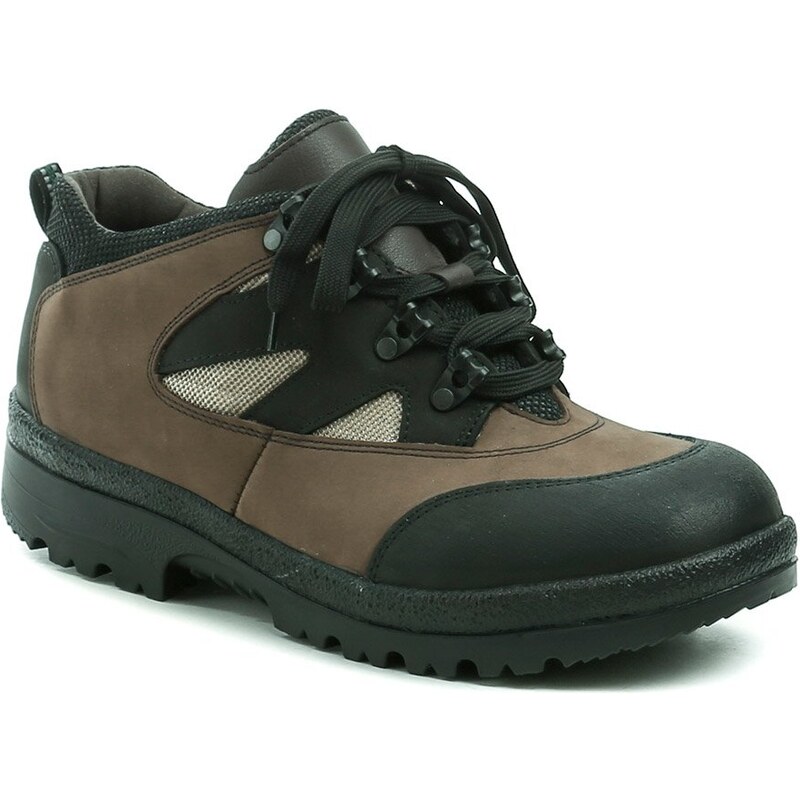 LiveX Zlín Livex 245 hnedé pánske nadmerné poltopánky 64039038