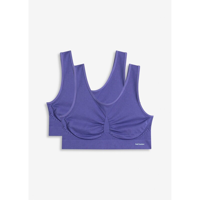 bonprix Podprsenka, bezšvíková, Feel Comfort (2 ks v balení), farba 64039461
