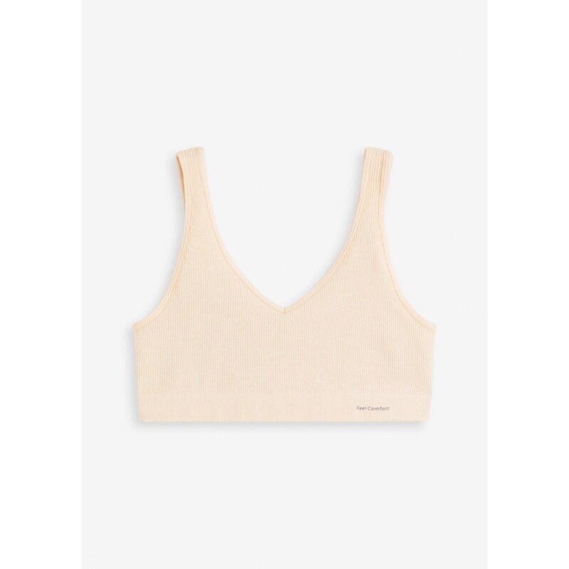 bonprix Podprsenka Feel Comfort Seamless, farba béžová 64039462